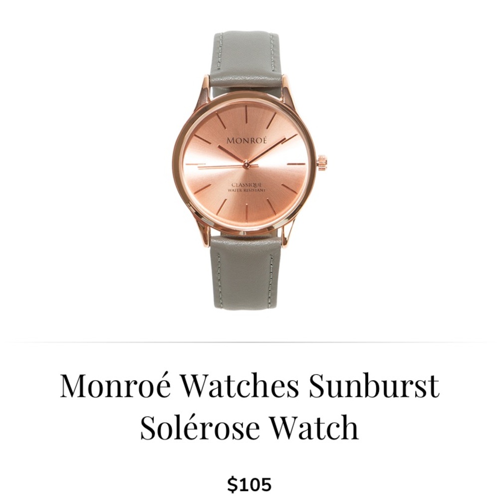 NIB Monroe Watch